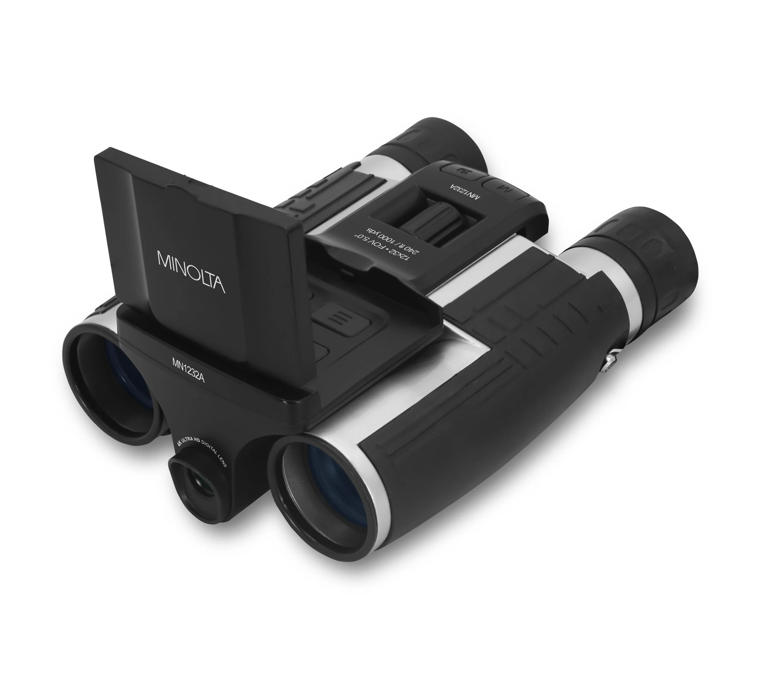 MN1232A 12x32 Digital Binoculars w/4K UHD Camera — Minolta Digital